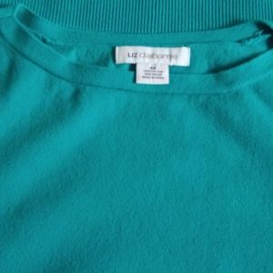 Liz claiborne Teal Top